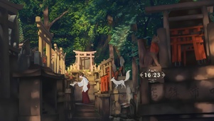 静谧清新森林