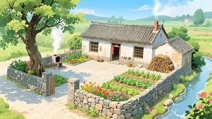 夏日乡村