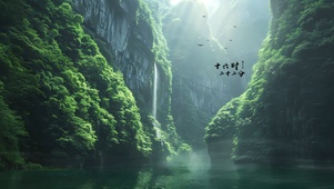 幽静 山谷