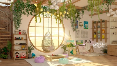 宠物小精灵治愈房间