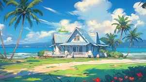 椰林小屋