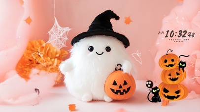 万圣节可爱小幽灵