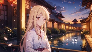治愈可爱樱花庄少女