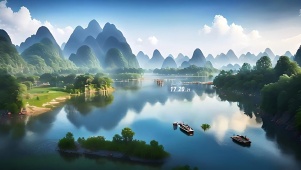 唯美山水风景
