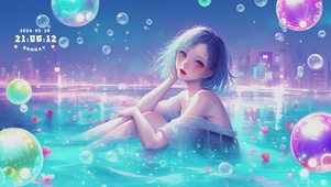 4K 泡泡浴