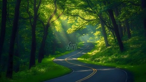 绿荫小路