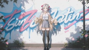 珂莱塔街头涂鸦