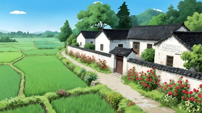 宁静乡村生活