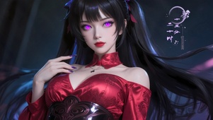 4K冷艳魅惑少女
