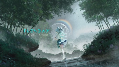 【东方touhou】雨-琪露