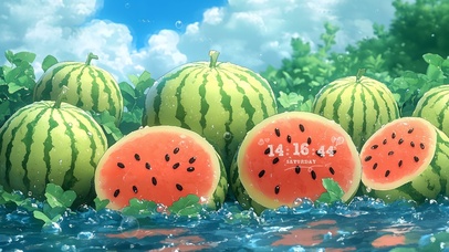 溪水西瓜