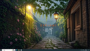 青石巷口听雨声