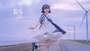 4K洛丽塔二次元美女
