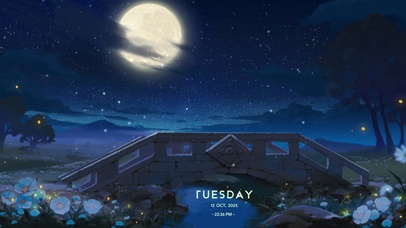 古风桌面（真实时间）