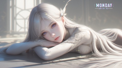 她的身影如同黎明前的第一缕曙光