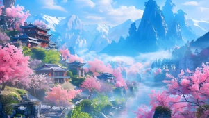 樱花江南岸
