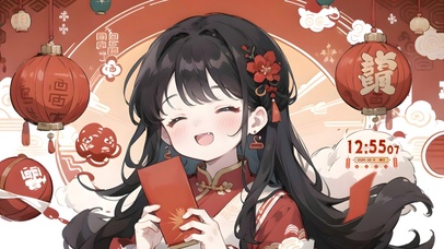 新年红包拿到手软