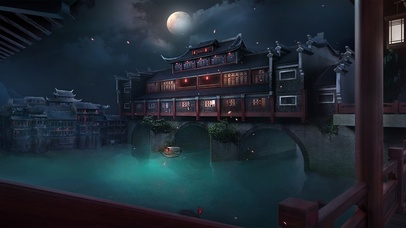 超宽带鱼屏4K【月落】