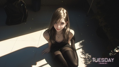 清澈而明亮，透过云雾直达心灵