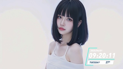 薇薇安发型的短发美女