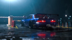 雨夜跑车
