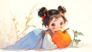 愿你平安喜乐，有柿可依