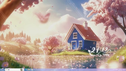 童话小屋AI壁纸-桌面主题