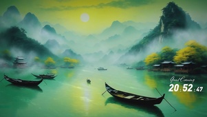 治愈护眼山水壁纸
