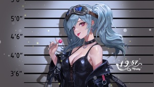 俏皮女孩