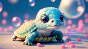可爱小海龟