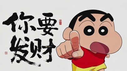 说你呢~你要发财啦，对就是你