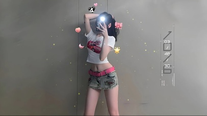 唯美清纯长腿美女