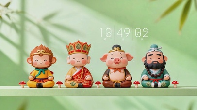 Q版可爱唐僧师徒