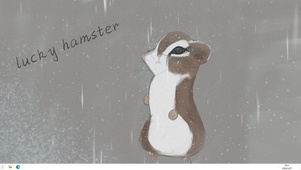 lucky hamster