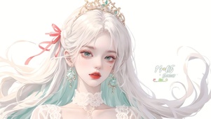 清纯皇冠女孩