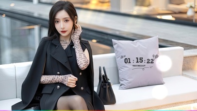 4K性感优雅美女