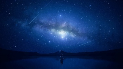 蔚蓝星河(动漫动态壁纸) - 动态壁纸下载 - 元气壁纸