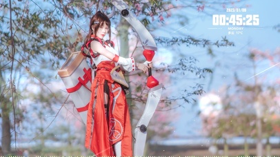 清纯动漫美女丨元气壁纸