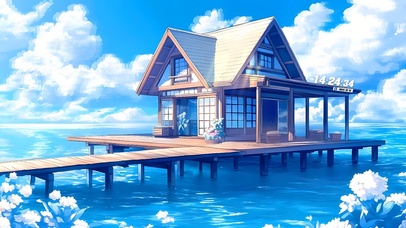 海边木屋