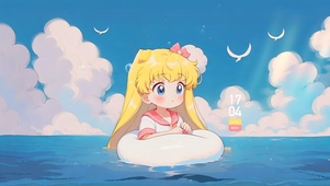 可爱女孩漂流记