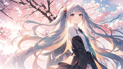 樱花初音