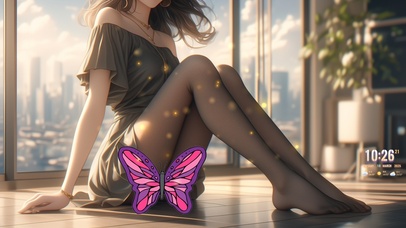 她的微笑像是暖冬中的阳光