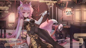 4K古风美少女