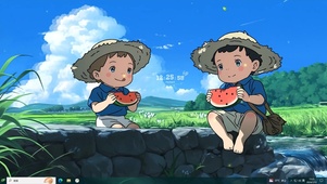 童年夏日主题