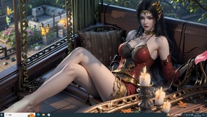 国漫女神 长腿御姐女王