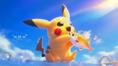 捕鱼可爱皮卡丘