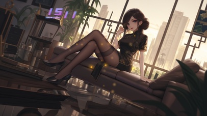 每一个动作都流露出优雅