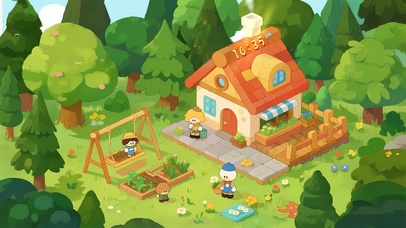 小清新怀旧童年插画