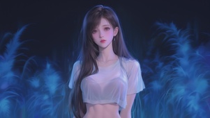 可爱女孩蒂法 
