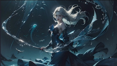 原创|魔法美女动态壁纸